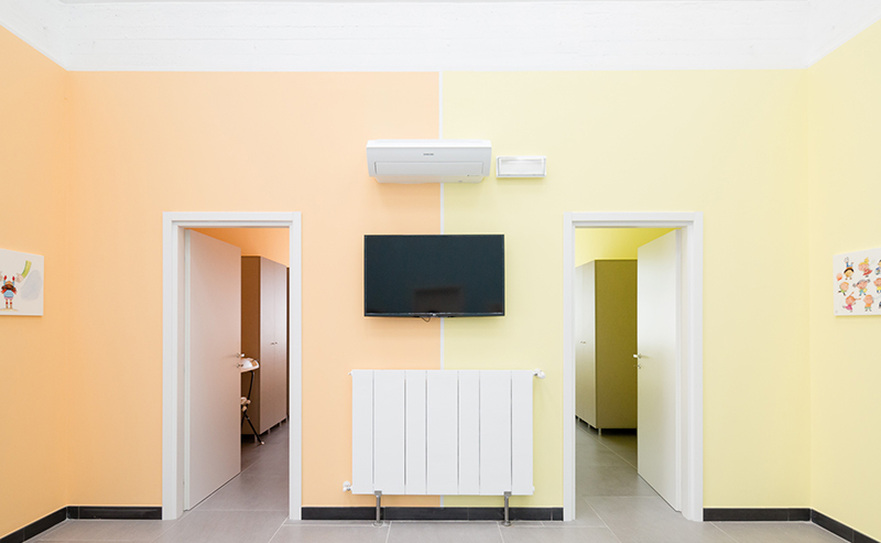 le camere delle mamme: i colori