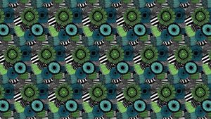 Heavyweight cotton featuring Maija Louekari’s blossoming Pieni Siirtolapuutarha print. This product was designed to celebrate the 100th anniversary of Finland's independence.