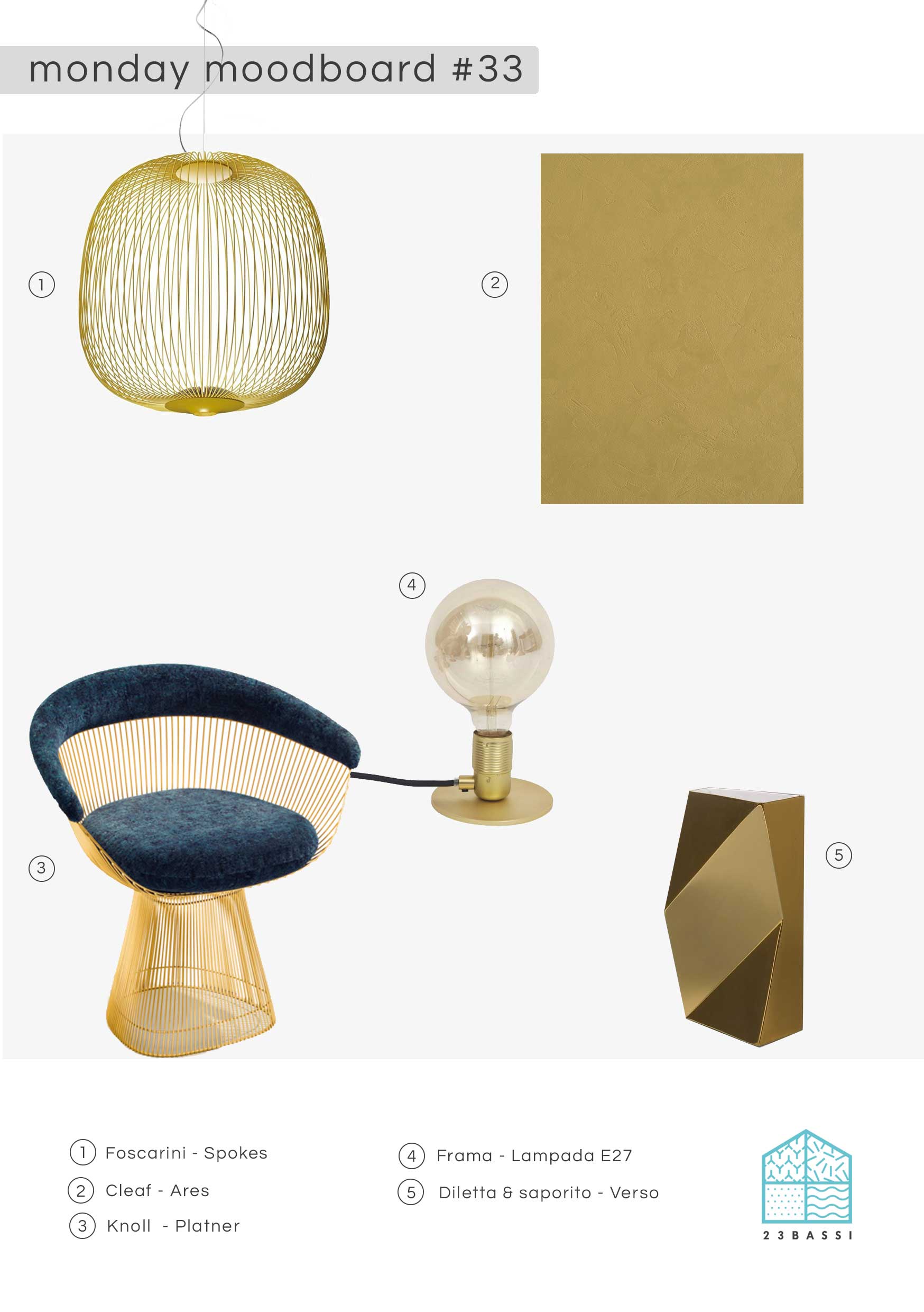 arredare con l'oro