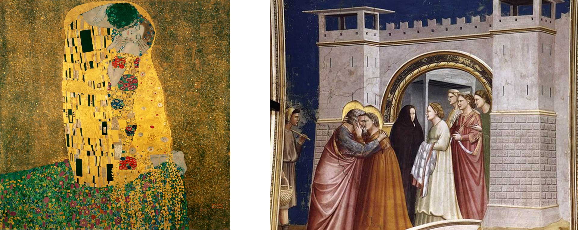 Klimt e Giotto l'oro nella storia dell'arte