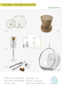 idee di design con le bollicine