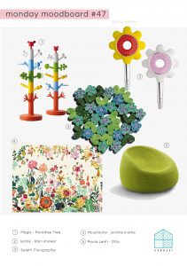 oggetti di interior design pensando all'arrivo della primavera