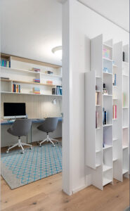 la libreria e lo studio