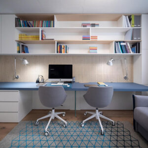 La zona studio e smart working