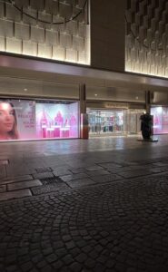 Le vetrine di Rinascente Torino di Veralab