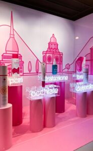 Le vetrine di Rinascente Torino di Veralab