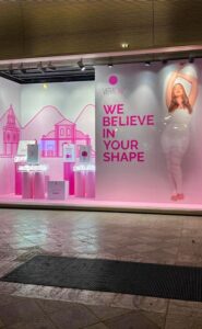 Le vetrine di Rinascente Torino di Veralab