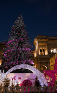 Albero di Natale piazza duomo a Milano 2022 di Veralab