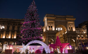 Albero di Natale piazza duomo a Milano 2022 di Veralab