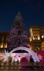 Albero di Natale piazza duomo a Milano 2022 di Veralab
