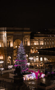 Albero di Natale piazza duomo a Milano 2022 di Veralab