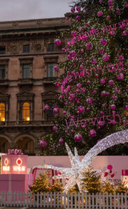 Albero di Natale piazza duomo a Milano 2022 di Veralab