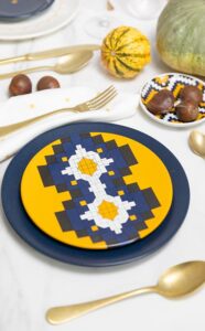 Con la cultura si mangia_ I set piatti disegnati da 23bassi
