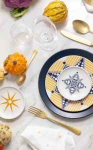 Con la cultura si mangia_ I set piatti disegnati da 23bassi
