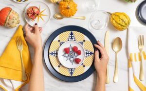 Con la cultura si mangia_ I set piatti disegnati da 23bassi