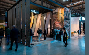 Stand wall&Decò Salone del mobile 2023