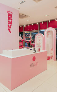 Veralab Pop up store Napoli Centrale