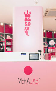 Veralab Pop up store Napoli Centrale