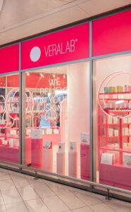 Veralab Pop up store Napoli Centrale