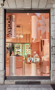 il nuovo temporary store di skincare coreana di yepoda a Milano