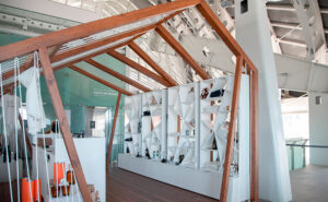 Skyway temporary shop Pavillon