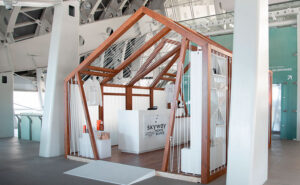 Skyway temporary shop Pavillon
