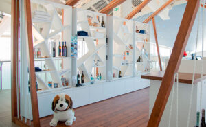 Skyway temporary shop Pavillon