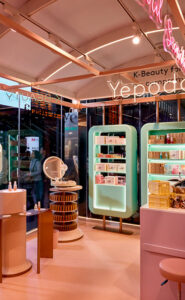 Il pop up store di Yepoda in Stazione Termini a Roma