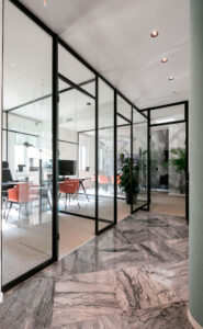 Ristrutturazione uffici Leaf a Milano progetto 23bassi