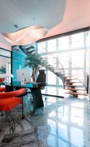 Ristrutturazione uffici Leaf a Milano progetto 23bassi