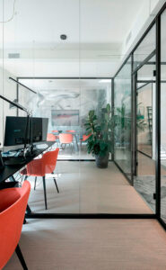 Ristrutturazione uffici Leaf a Milano progetto 23bassi