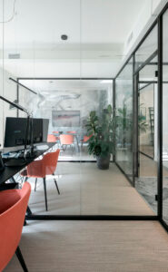 Ristrutturazione uffici Leaf a Milano progetto 23bassi