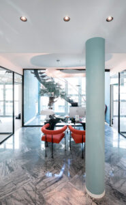 Ristrutturazione uffici Leaf a Milano progetto 23bassi