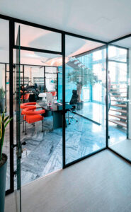 Ristrutturazione uffici Leaf a Milano progetto 23bassi