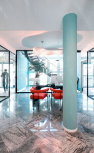 Ristrutturazione uffici Leaf a Milano progetto 23bassi