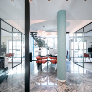 Ristrutturazione uffici Leaf a Milano progetto 23bassi