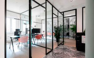 Ristrutturazione uffici Leaf a Milano progetto 23bassi