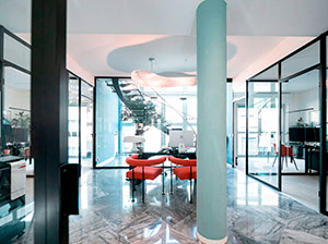 Ristrutturazione uffici Leaf a Milano progetto 23bassi