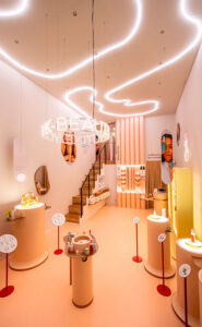 yepoda temporary shop El Marais Parigi