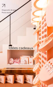yepoda temporary shop El Marais Parigi