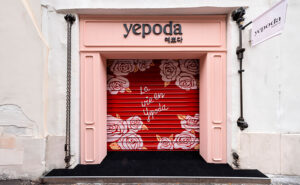 yepoda temporary shop El Marais Parigi