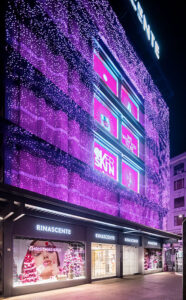 Veralab take over Rinascente Roma Fiume