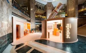 Yepoda pop up shop Galeries La Fayette Parigi