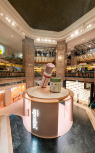 Yepoda pop up shop Galeries La Fayette Parigi