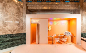 Yepoda pop up shop Galeries La Fayette Parigi