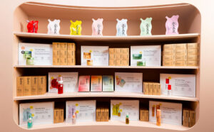 Yepoda pop up shop Galeries La Fayette Parigi