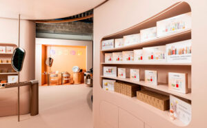 Yepoda pop up shop Galeries La Fayette Parigi