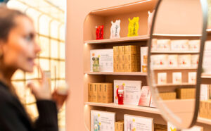 Yepoda pop up shop Galeries La Fayette Parigi