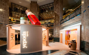Yepoda pop up shop Galeries La Fayette Parigi