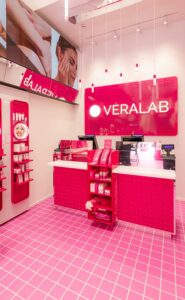 Lo store di Veralab a Padova